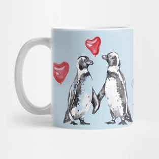 Penguin be my valentine Mug